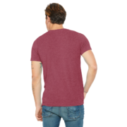 Men’s T-Shirts Bella + Canvas Unisex Triblend V-Neck T-Shirt - Image 2