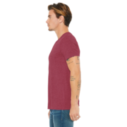 Men’s T-Shirts Bella + Canvas Unisex Triblend V-Neck T-Shirt - Image 3
