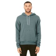 Men's Hoodies Bella + Canvas Unisex Sponge Fleece Pullover Hoodie - Image 8