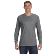 Men's Long Sleeve Shirts Gildan Adult Heavy Cotton 8.8 oz./lin. yd - Image 12